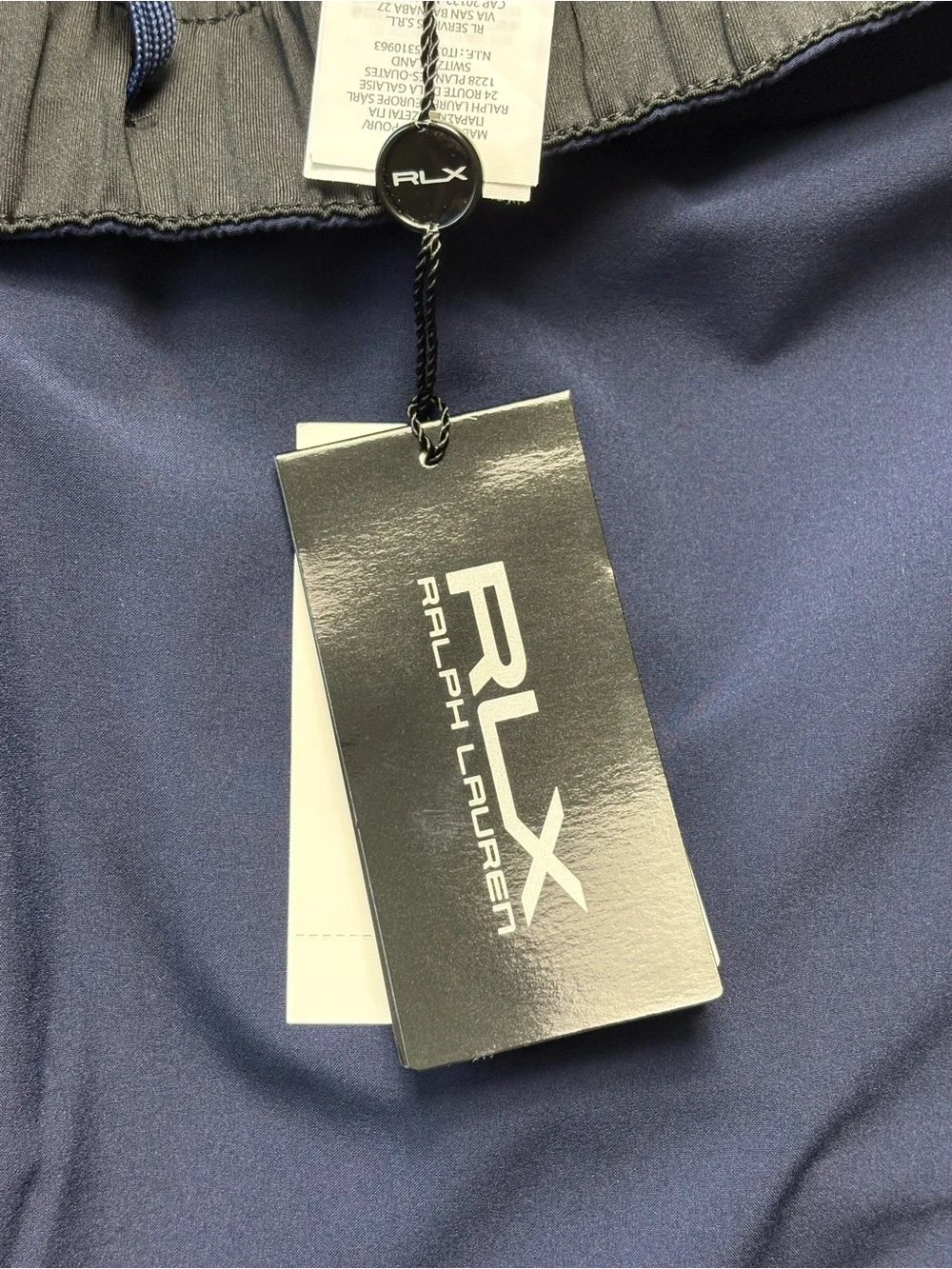 NWT RLX Ralph Lauren Navy Compression Lined Performance Pants XL - Picture 10 of 15